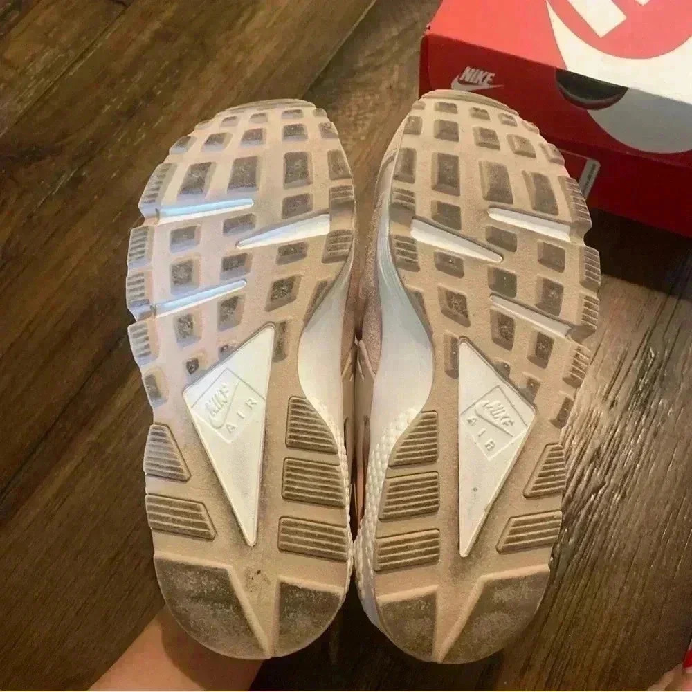 Nike Air Huarache Run Pink size 6.5 glitter with box - Picture 6 of 7